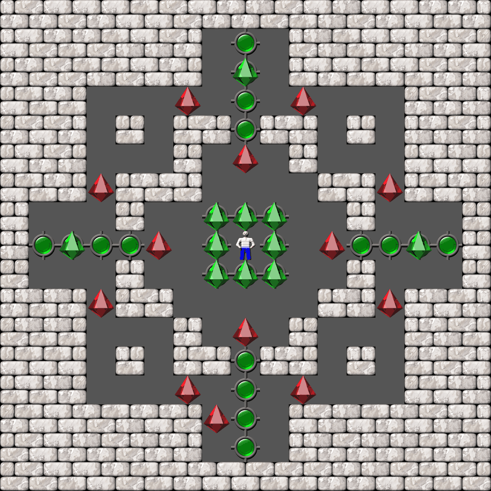 Sokoban Bugs509 collection level 209